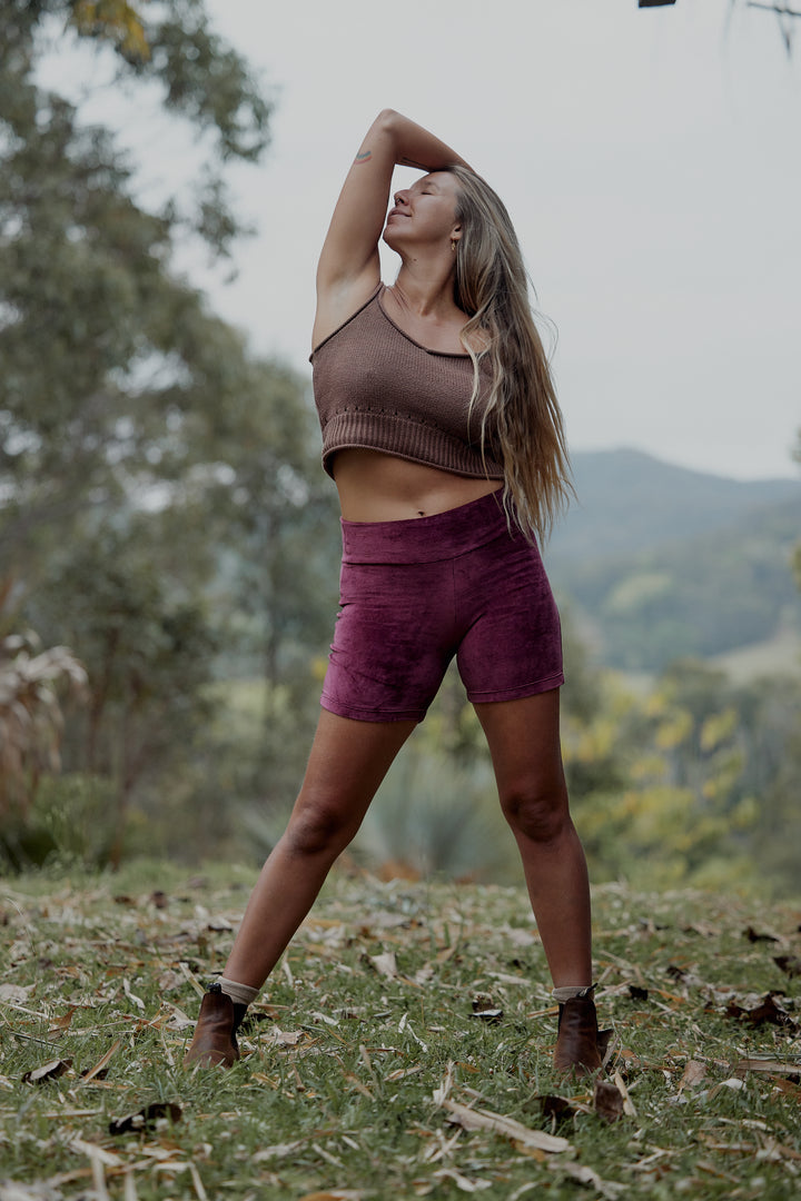 Bamboo Velour Shorts