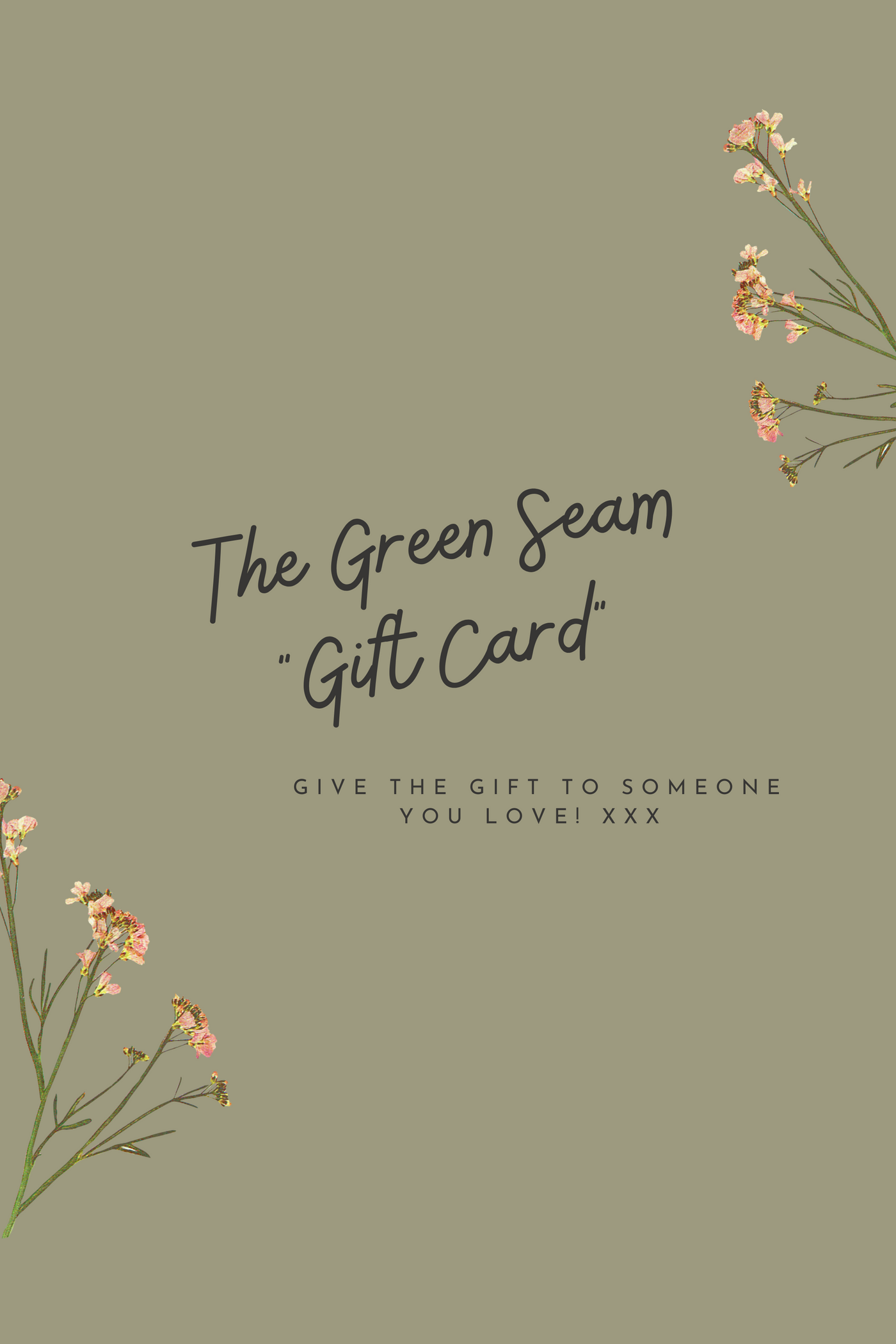 The Green Seam Gift Card