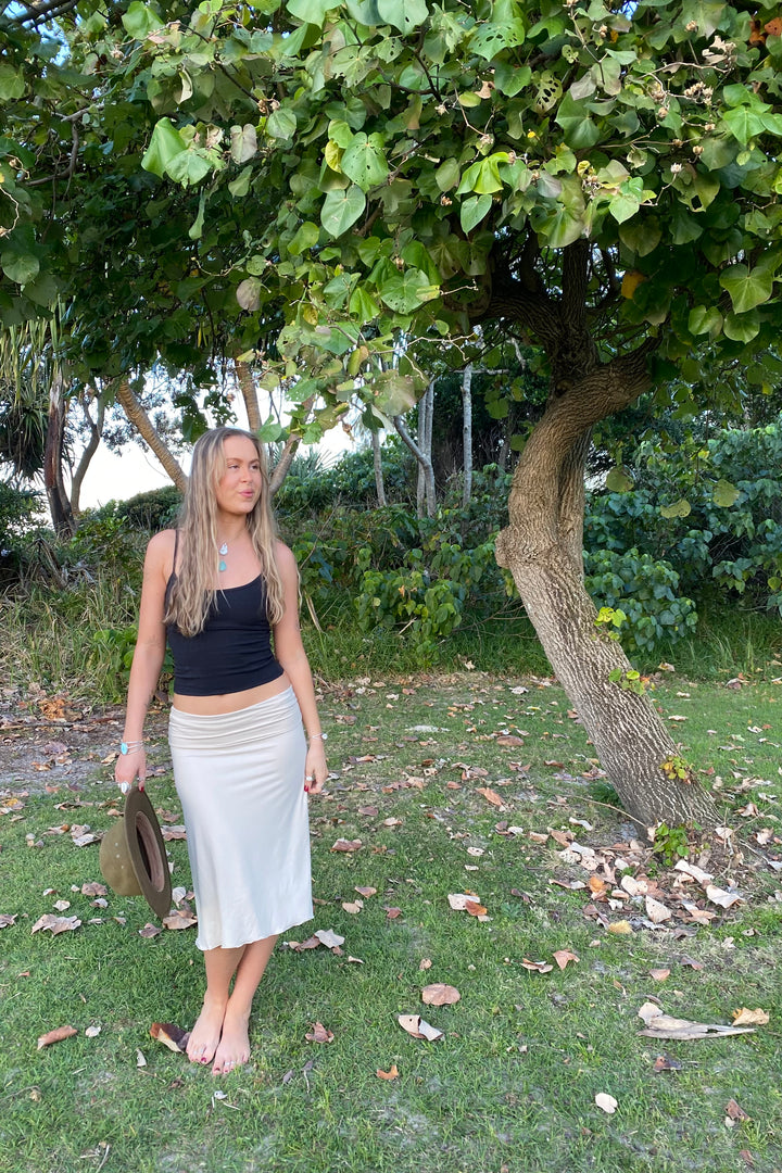 Bamboo 3/4 Skirt