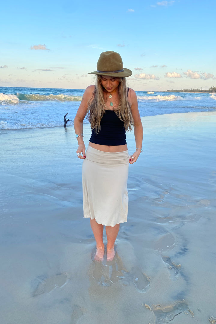 Bamboo 3/4 Skirt