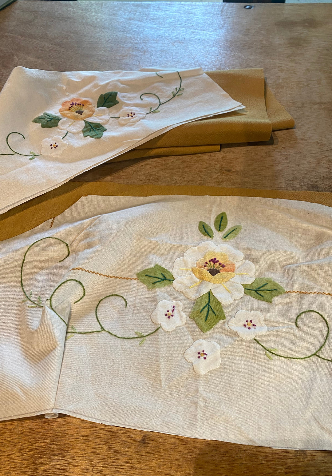 Vintage Sunflower Dress - Yellow